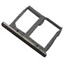 Pour LG G6 H870 H871 H872 H870 LS993 VS998 G600S H870K Tiroir pour carte micro SD + Nano SIM Tray Support adaptateur (Noir)