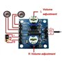 2pcs PAM8406 Digital Amplifier Board 5Wx2 Stereo with Volume Potentiometer