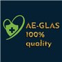 AE-GLAS : Capsules rétractables transparentes avec bande déchirable (⌀ = 32,5 mm/longueur = 55 mm) pour bouchons de bouteille (5