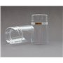 AE-GLAS : Capsules rétractables transparentes avec bande déchirable (⌀ = 32
