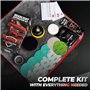 BassMotor Kit Complet pour polir les phares ternes et usés pour la restauration de voiture - Ensemble pour nettoyer et poncer po