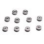 10 micro-roulements 681Z, mini roulements 1 x 3 x 1 mm. Bearing 681 ZZ. 10 petits roulements 681z de précision pour travaux manu