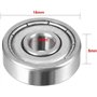 20 Roulements 625ZZ Roulement à billes en acier 5mm x 16mm x 5mm Ensemble de 20pcs Roulement 625ZZ avec billes en acier GCr15. 5