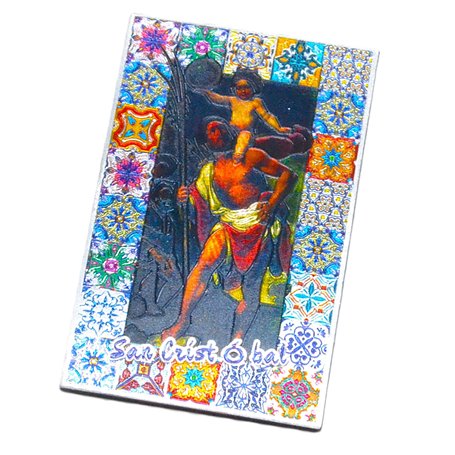Aimant pour réfrigérateur Saint Christ ou Bal.Christophe 5