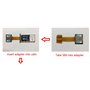 TECNOULAB 1 pièce Adaptateur Hybride Double Carte SIM Adaptateur d'extension Micro SD Nano SIM pour Android