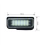 D-Lumina Module d'éclairage LED pour plaque d'immatriculation W211 W211 5D W203 5D W219 R171