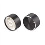 cdhgsh 2 pièces 25x13mm axe D Bouton de potentiomètre Rotatif encodeur contrôle du Volume pour Haut-Parleur amplificateur Audio 