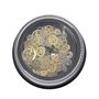Buwei 120 pièces Mixte Steampunk Cogs engrenage Horloge Charme UV Cadre résine Bijoux remplissages Bricolage