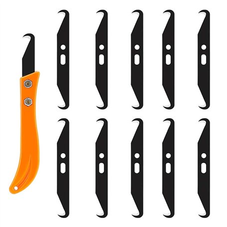 BYUTFA Golf Grip Golf Club Crochet Cutter Lame en Métal Ultily Couteau Golf Club Changement Regrip Remover