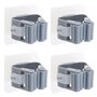 amangul Lot de 4 supports muraux pour balai à franges auto-adhésifs sans perçage
