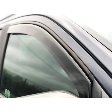 AC WOW 4 déflecteurs d'air compatibles avec Toyota bZ4X 2022 2023 2024 2025 2026