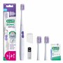 GUM SONIC ORTHO Brosse à dents sonique électrique à piles | Conçue pour les appareils | Douce avec les dents et les gencives | X