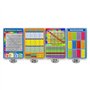 DIIOOMIEEU Poster mathématique pour tout-petits - Affiche d'apprentissage précoce pour l'enseignement de la soustraction, la mul