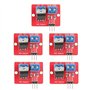 5Pcs Module de Conducteur de Moteur à Courant continu Module de Pilote de MOSFET PWM 3 3V/5V Module de commutateur de Commande d