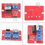 5Pcs Module de Conducteur de Moteur à Courant continu Module de Pilote de MOSFET PWM 3 3V/5V Module de commutateur de Commande d