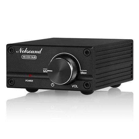 Nobsound 100W Subwoofer Amplificateur de puissance mono Amplificateur de puissance numérique Mini Audio Amp (Sans alimentation)