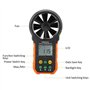 Raguso PM6252A Anémomètre Numérique Compteur de Vitesse du Vent Mesure du Volume D'air Compteur de Mesure du Volume D'air