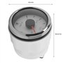 Compteur de réservoir de carburant, jauge de niveau de carburant de haute précision anti-buée IP67 étanche pour Yacht pour RV po