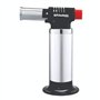 Chalumeau de cuisine professionnel Globalmix torche butane rechargeable mini chalumeau avec serrure de sécurité et flamme réglab