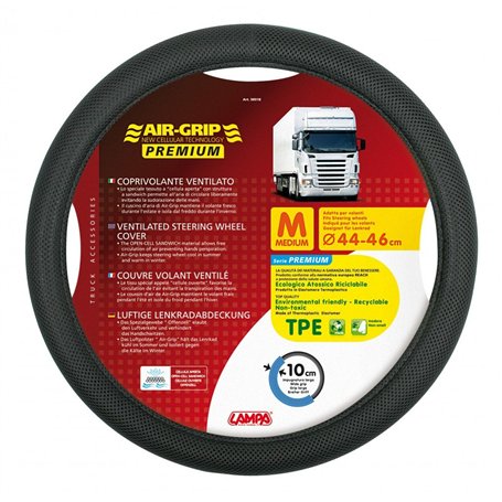 LAMPA 98918 Air-Grip Couvre-Volant Premium M