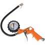 Manomètre avec pistolet de gonflage de pneus - Pression maximale 16 bar/220 PSI