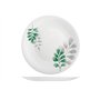Bormioli rocco set 6 piatti opale botanica verde piano cm27