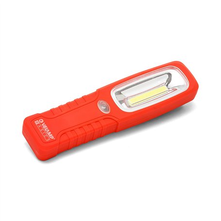 Velamp IS463 Travail LED COB Super Lumineuse 200 lumens. Lampe d'inspection avec Crochet et Aimant pour Garage