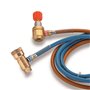 Kemper - Chalumeau Bi-Gaz Oxygène M10 et Gaz Butane Propane Tuyaux 1.5 m Soudo brasure + découpe
