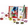 LISCIANI - MIRACULOUS Ladybug - Mon Journal Secret - Journal Intime à Personaliser Avec Cadenas - Loisirs Créatifs dès 4 ans - F
