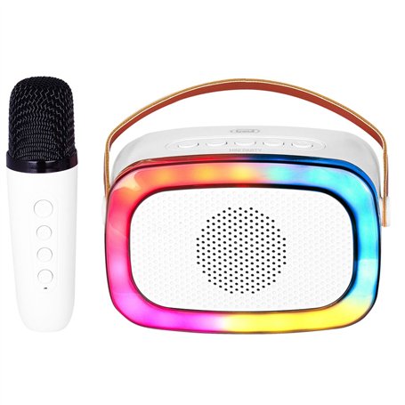 Enceinte avec Microphone Karaoké Trevi Trevi XR 8A01 MINI PARTY Blanc