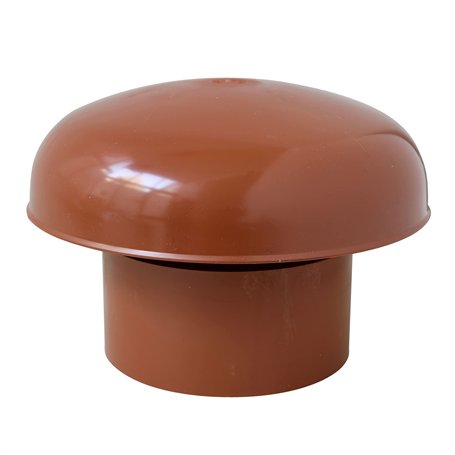 FIRST PLAST CDVM125T-Y CDVM125T Chapeau de Ventilation tête ésalateur avec Filet