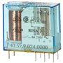 relais miniature pour circuit imprimé 24 volts dc 2 contacts 8 ampères