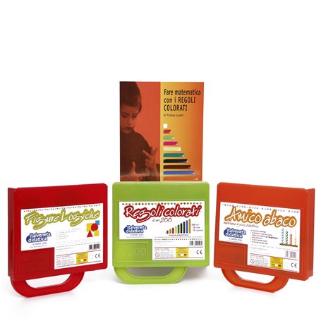 Italveneta Didattica enseignement Assortiment Kit Mallettes pour l'apprentissage mathématique