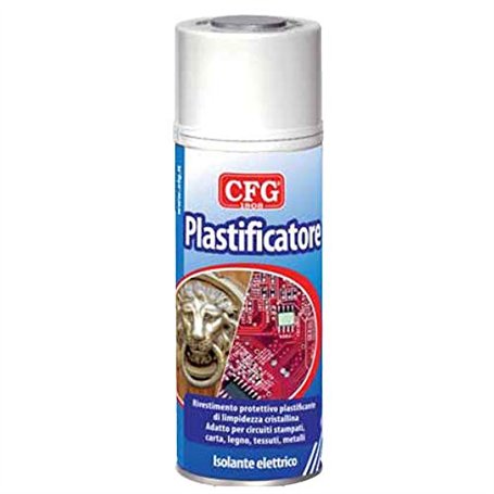 CFG Plastifiant Spray film protecteur transparent Imperméabilisant 400 ml Plastificateur