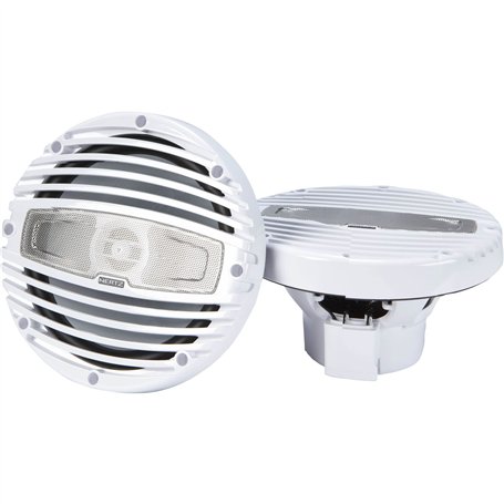 Hertz HMX 8-TW – Paire de haut-parleurs coaxiaux marine 200 mm blancs