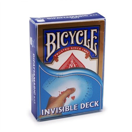 SOLOMAGIA Bicycle Invisible Deck - Blue - Tours et Magie Magique