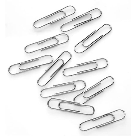 Alevar Lot de 100 trombones en acier