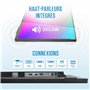 Atlantis A05-T22A-VHDM Moniteur tactile 22 pouces, écran 10 touches, Full HD 1920x1080, HDMI VGA DP, inclinable 15°-50°, verre d