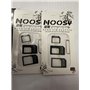 adaptateur NANO SIM vers SIM norme de carte 4 en 1 classique