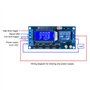 Module de relais de temporisation 5 V 12 V 24 V plage de synchronisation 0.01s-9999min avec écran LCD, prise en charge de l'alim