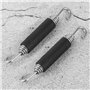 EBTOOLS pour ressort echappement moto Ressorts de tuyau d'échappement de moto, paire d'accessoires modifiés de crochet de ressor