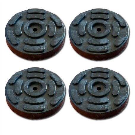 A2ZWORLD Lot de 4 tampons à casque en caoutchouc rond