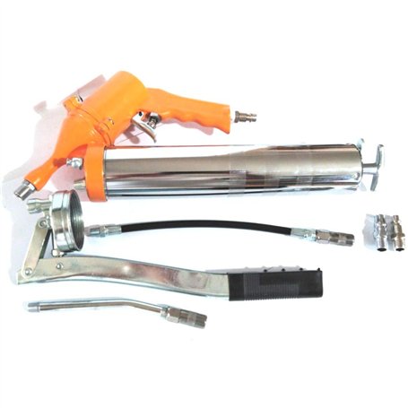 FAST WORLD SHOPPING ® Graisseur d'air comprimé 400Cc Pistolet à Graisse Pompe Pneumatique Graisseur Manuel Air Graisse Pistolet