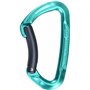 Climbing Technology Lime Set NY Pro 17 cm D Forme Aluminium Anthracite / Bleu électrique 2 unité Carabiner Escalade Sportive