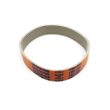Courroie plate pour machine à affiner 16 x 330 8 nervures