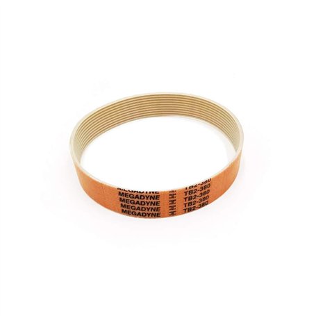 Courroie plate pour machine à affiner 20 x 380 10 nervures