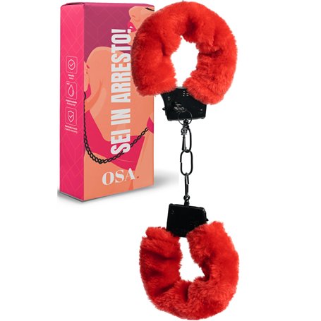 MySecretCase menottes sexy fourrure - prisonnier menotte métal