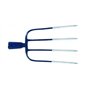 Kippen 6029X Fourche 4 dents pour jardinage et agriculture