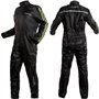 Moto Combinaison Doublure Reflechissant Motard Antipluie Nylon Etanche Fluo L