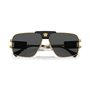 Versace Mixte 0ve2251 63 100287 Lunettes de Soleil, Or, Taille Unique